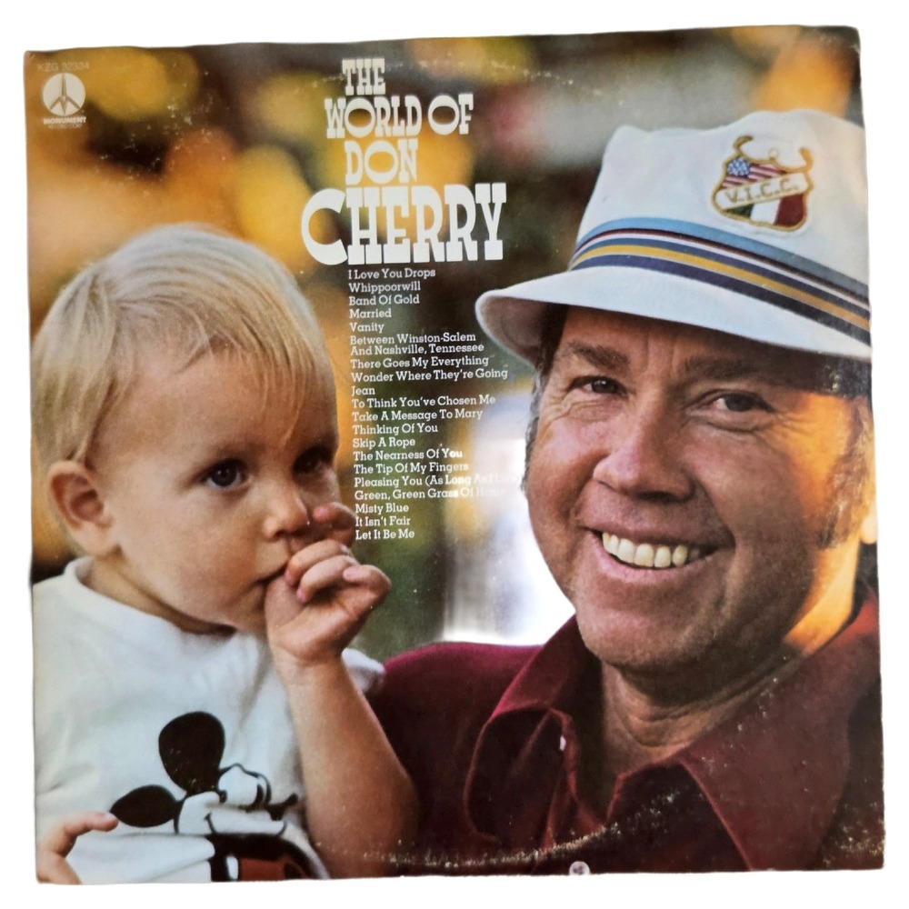 Don Cherry The‎ World Of Vinyl LP Record 12in Pop Country Music Album Monument